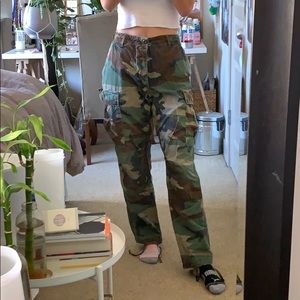 Vintage camo pants